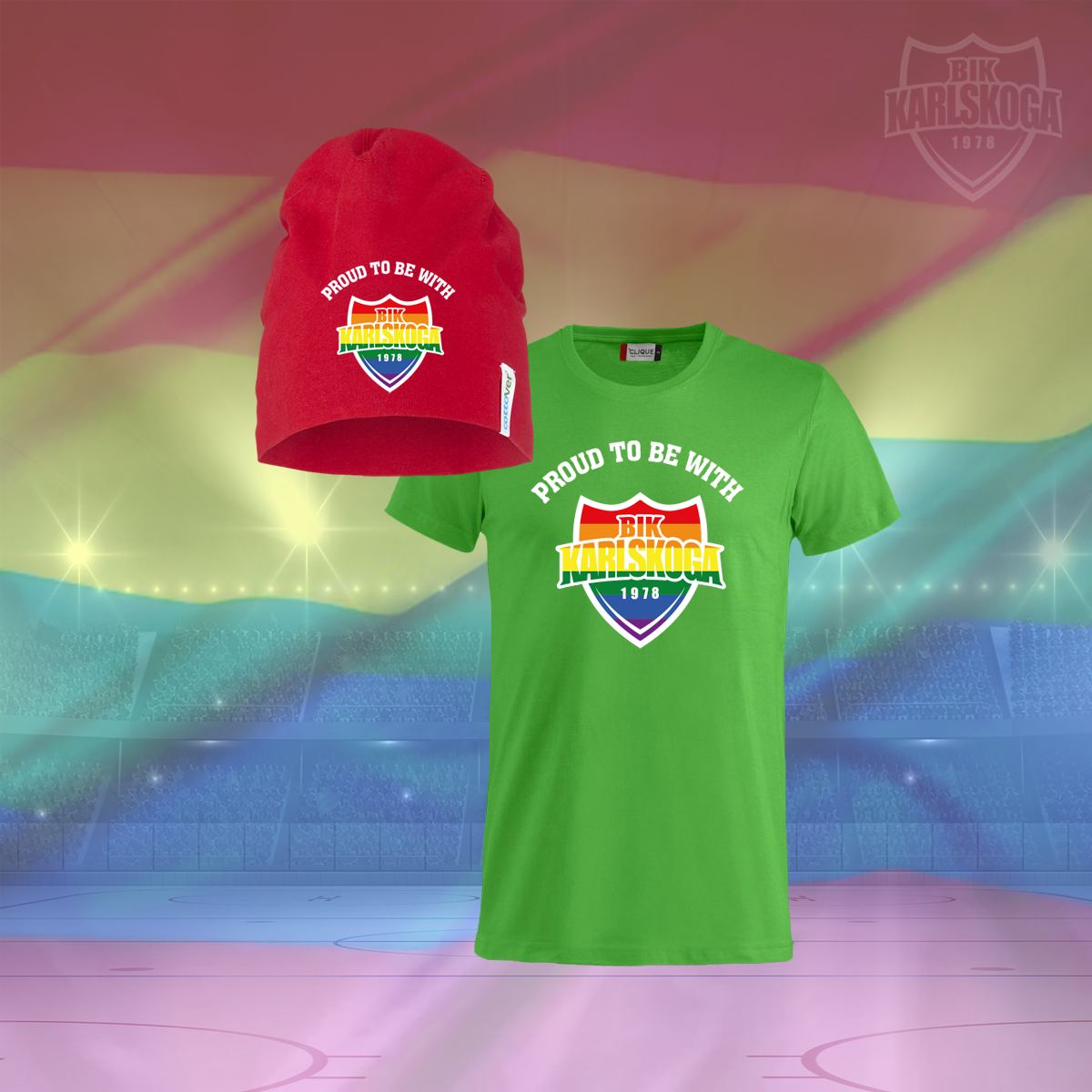 Proud to be with BIK T-shirt + Mössa - 5