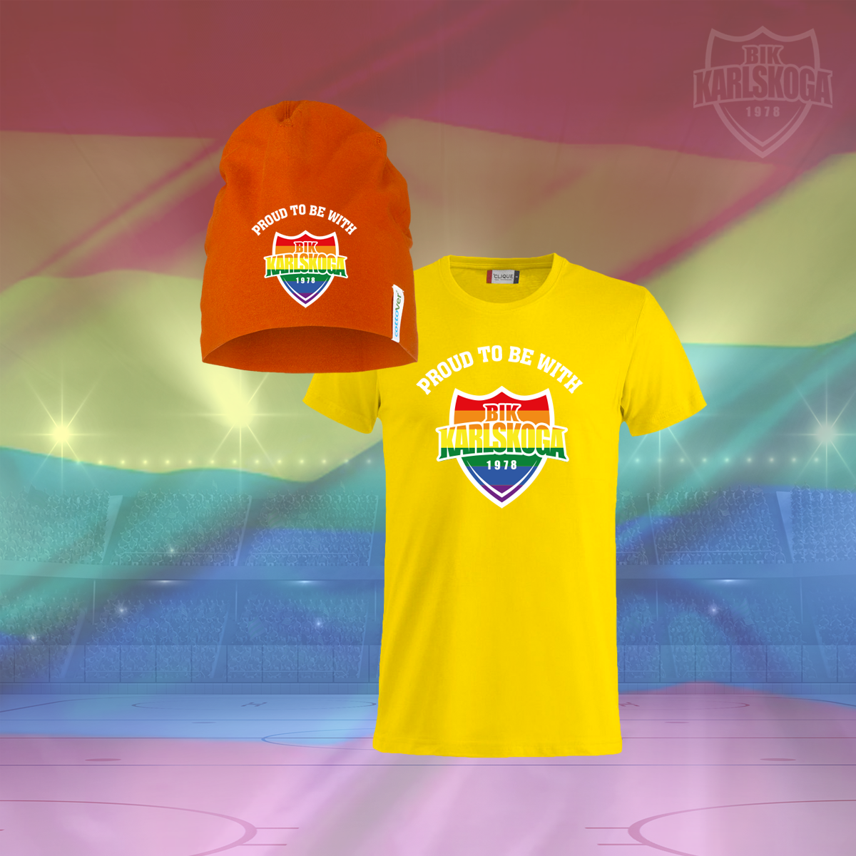 Proud to be with BIK T-shirt + Mössa - 10