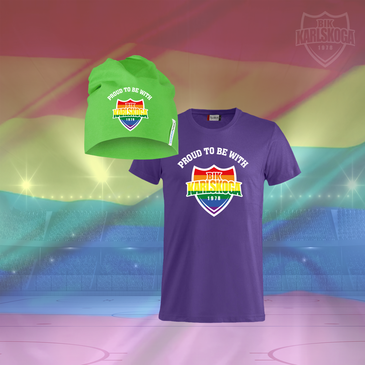 Proud to be with BIK T-shirt + Mössa - 25