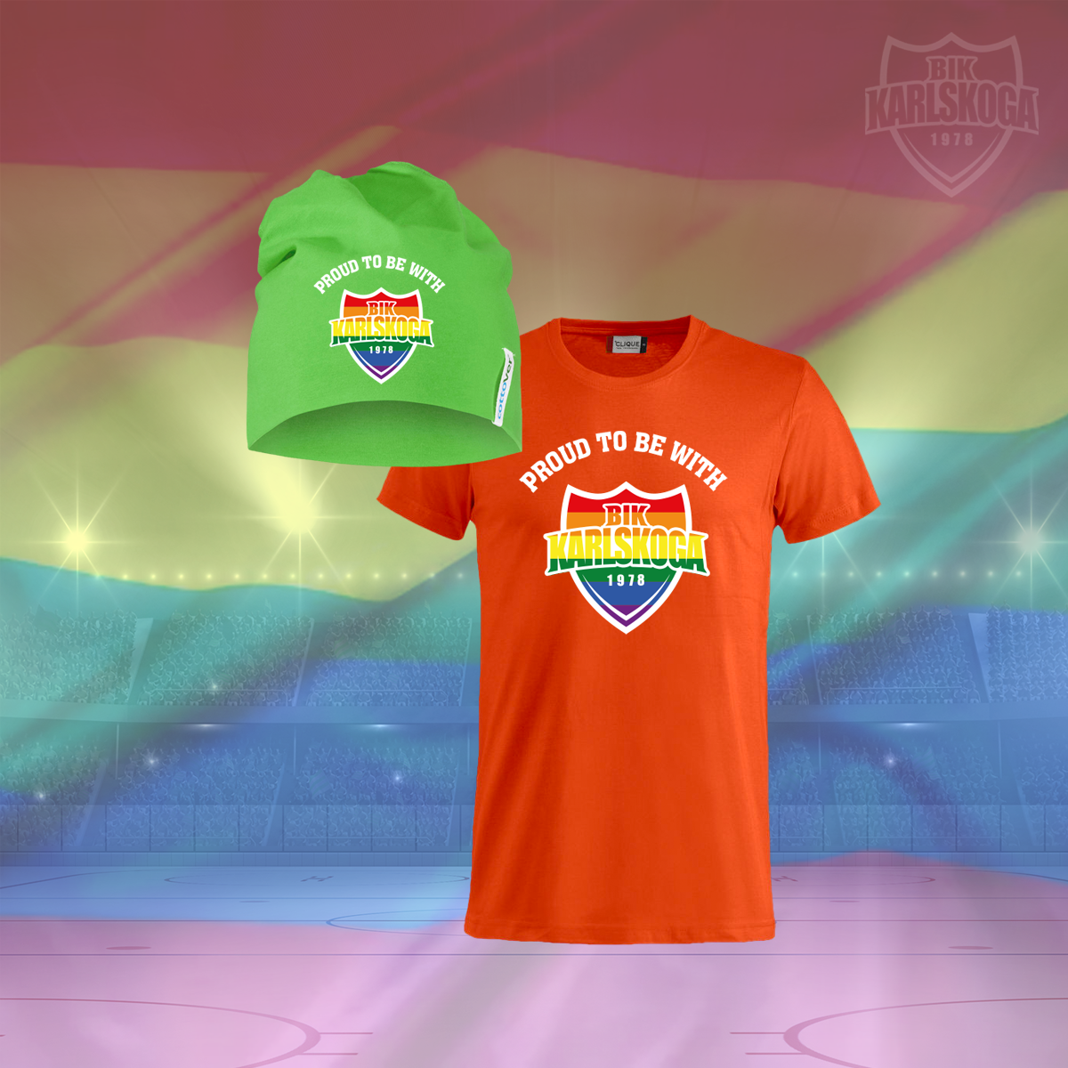 Proud to be with BIK T-shirt + Mössa - 21