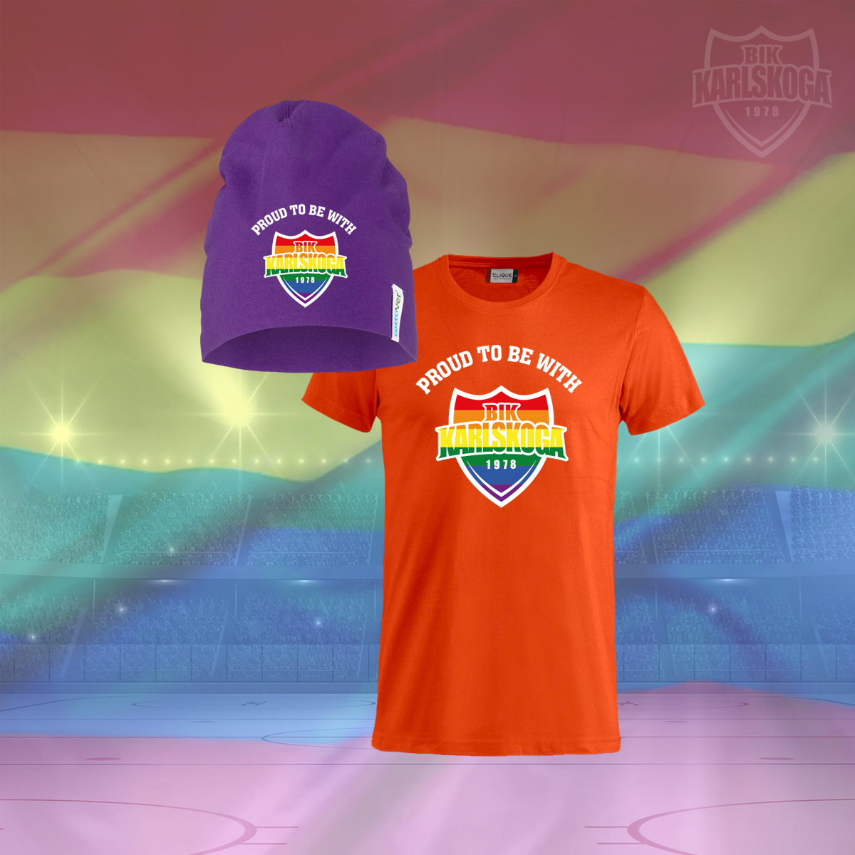 Proud to be with BIK T-shirt + Mössa - 33