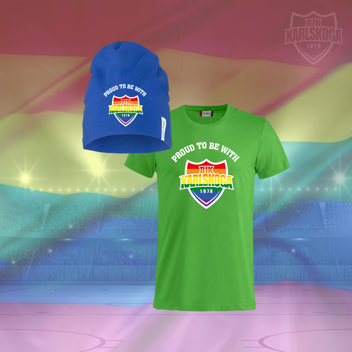 Proud to be with BIK T-shirt + Mössa - 29