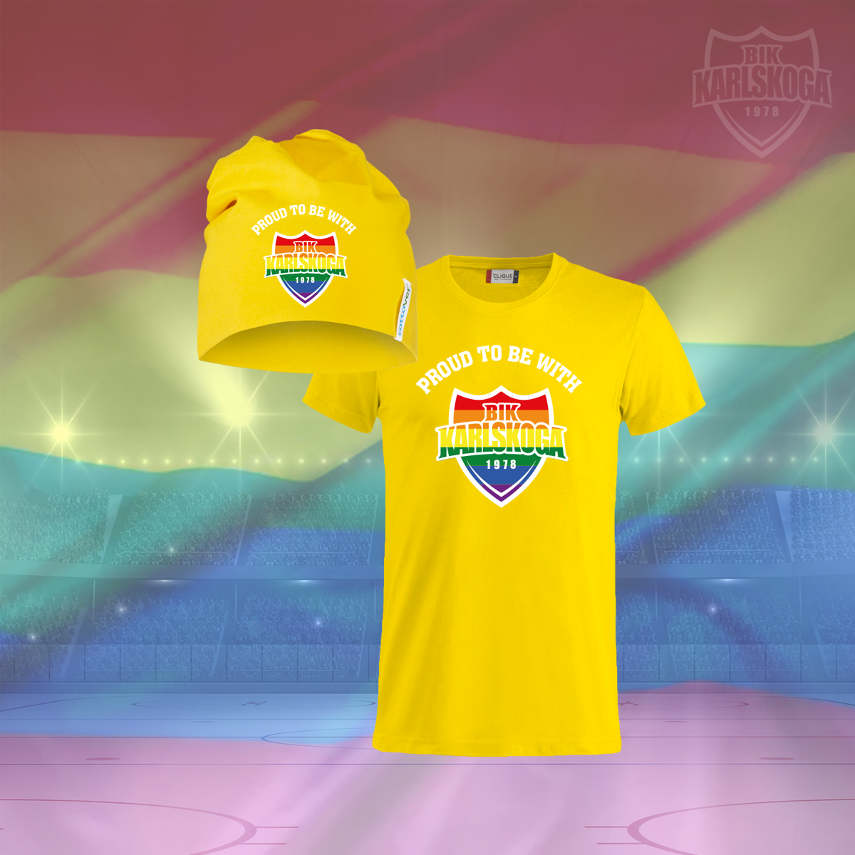 Proud to be with BIK T-shirt + Mössa - 16