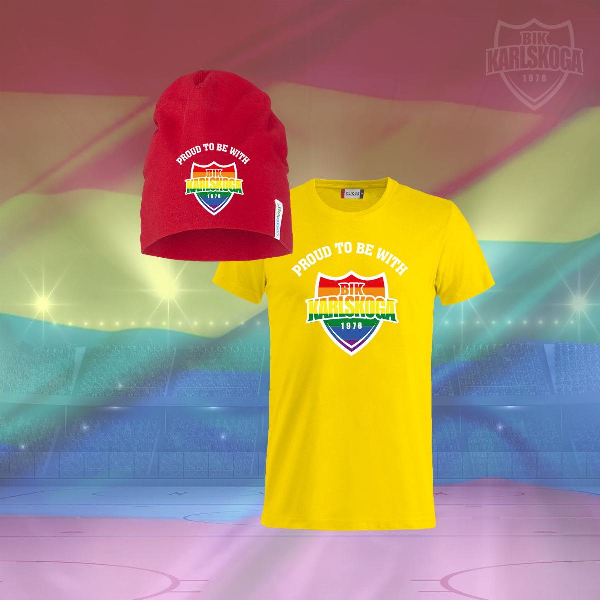 Proud to be with BIK T-shirt + Mössa - 4