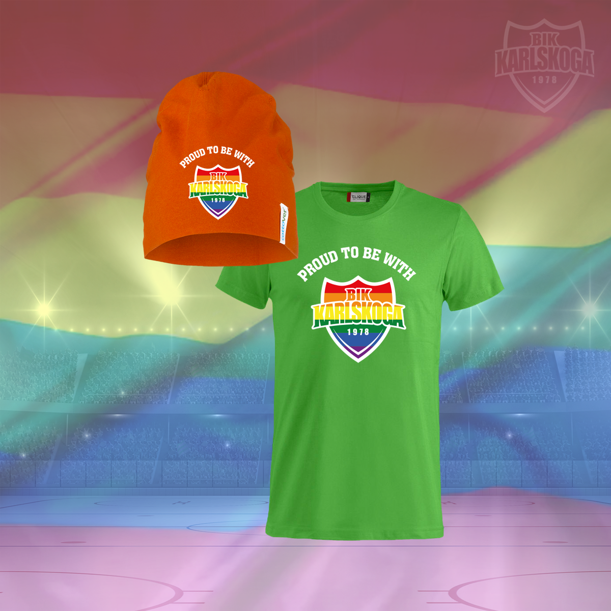 Proud to be with BIK T-shirt + Mössa - 11