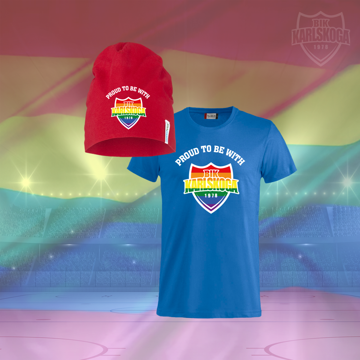 Proud to be with BIK T-shirt + Mössa - 6
