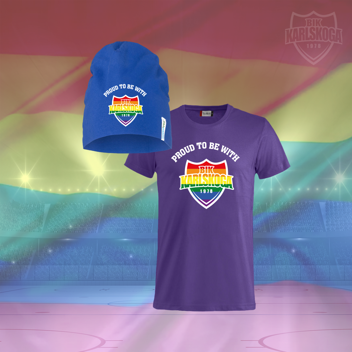 Proud to be with BIK T-shirt + Mössa - 31