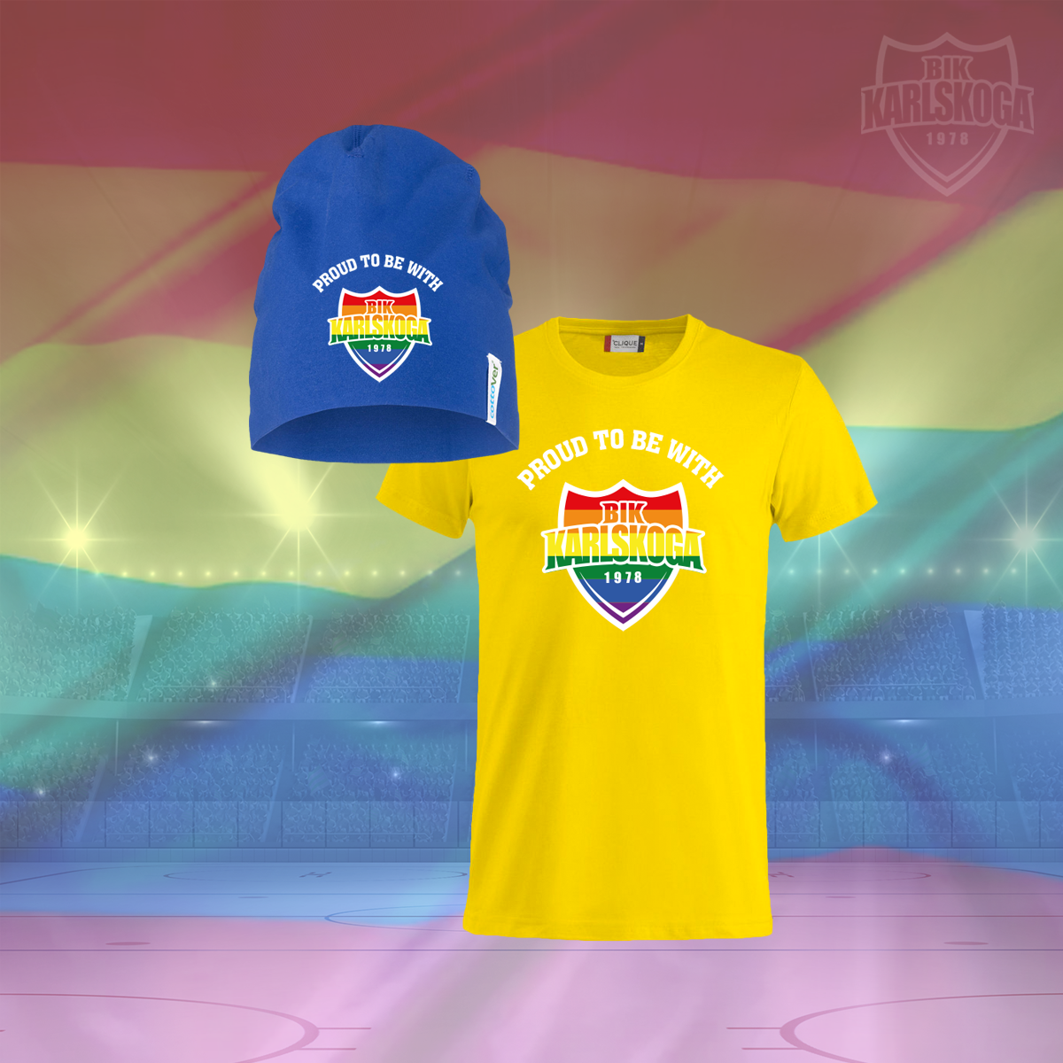 Proud to be with BIK T-shirt + Mössa - 28