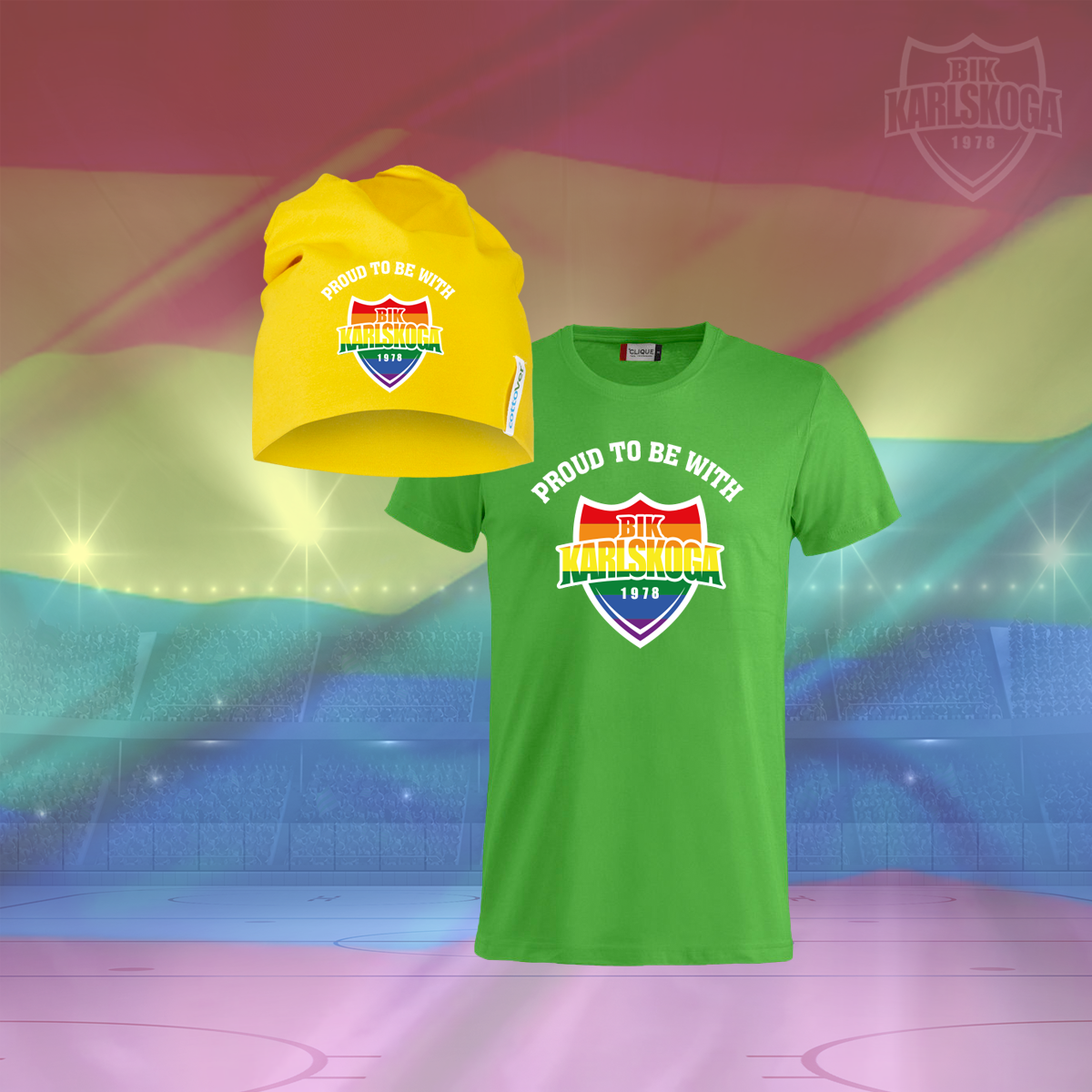 Proud to be with BIK T-shirt + Mössa - 17