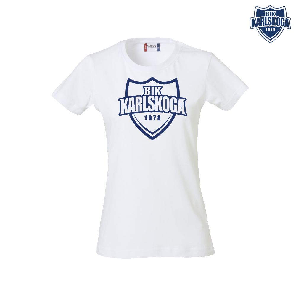 Vit T-shirt med stort tryck - 3