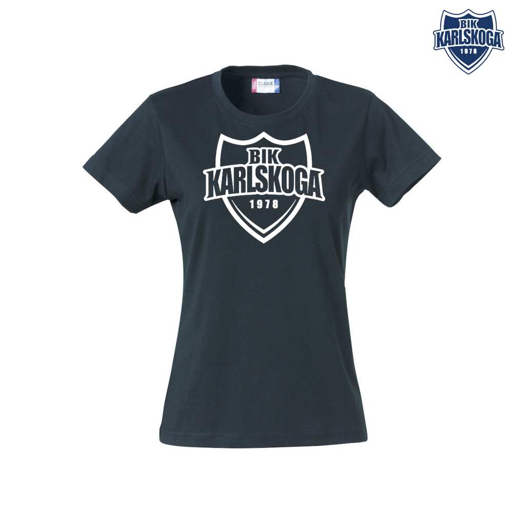 Marin T-shirt med stort tryck - 3