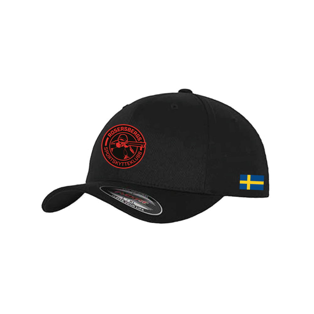 Svart Keps flexfit med brodyr (GEVÄR)