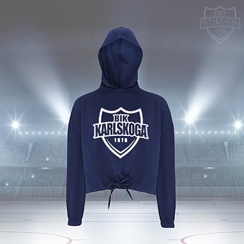 Hoodie Crop Navy