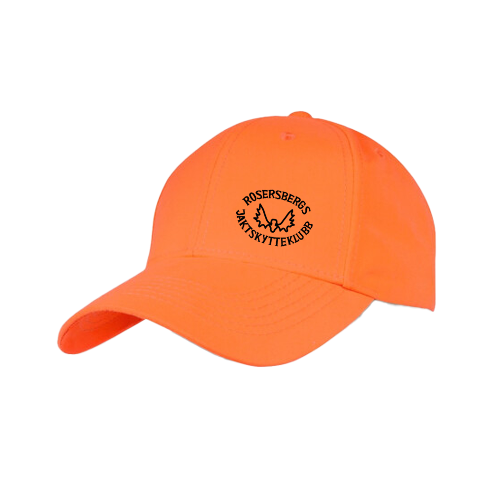 Orange Keps med brodyr (HORN)