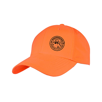Orange Keps med brodyr (GEVÄR)
