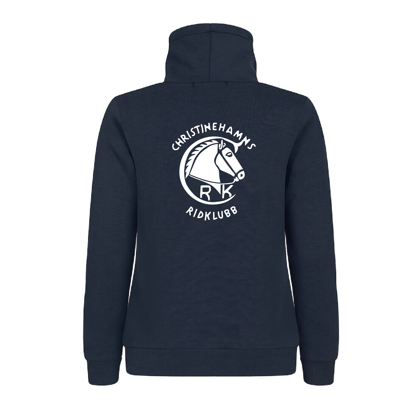 Sweatshirt med hög krage och tryck - 9