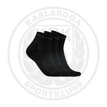 Core Dry Mid Socks 3-pack