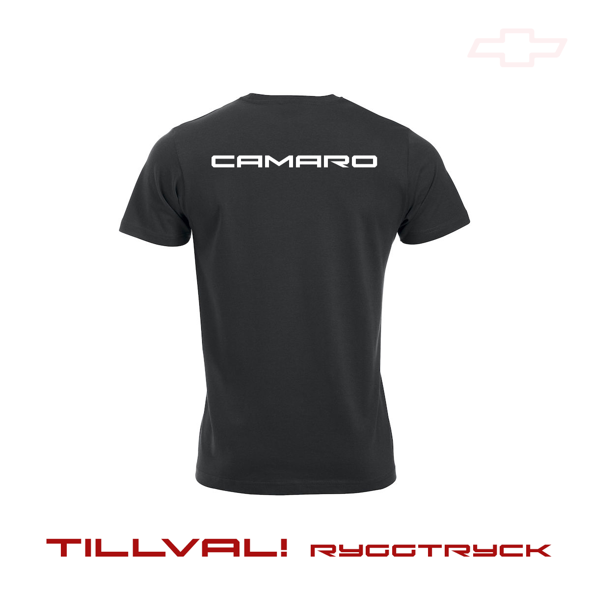T-Shirt Classic Svart Dam/Herr - 2