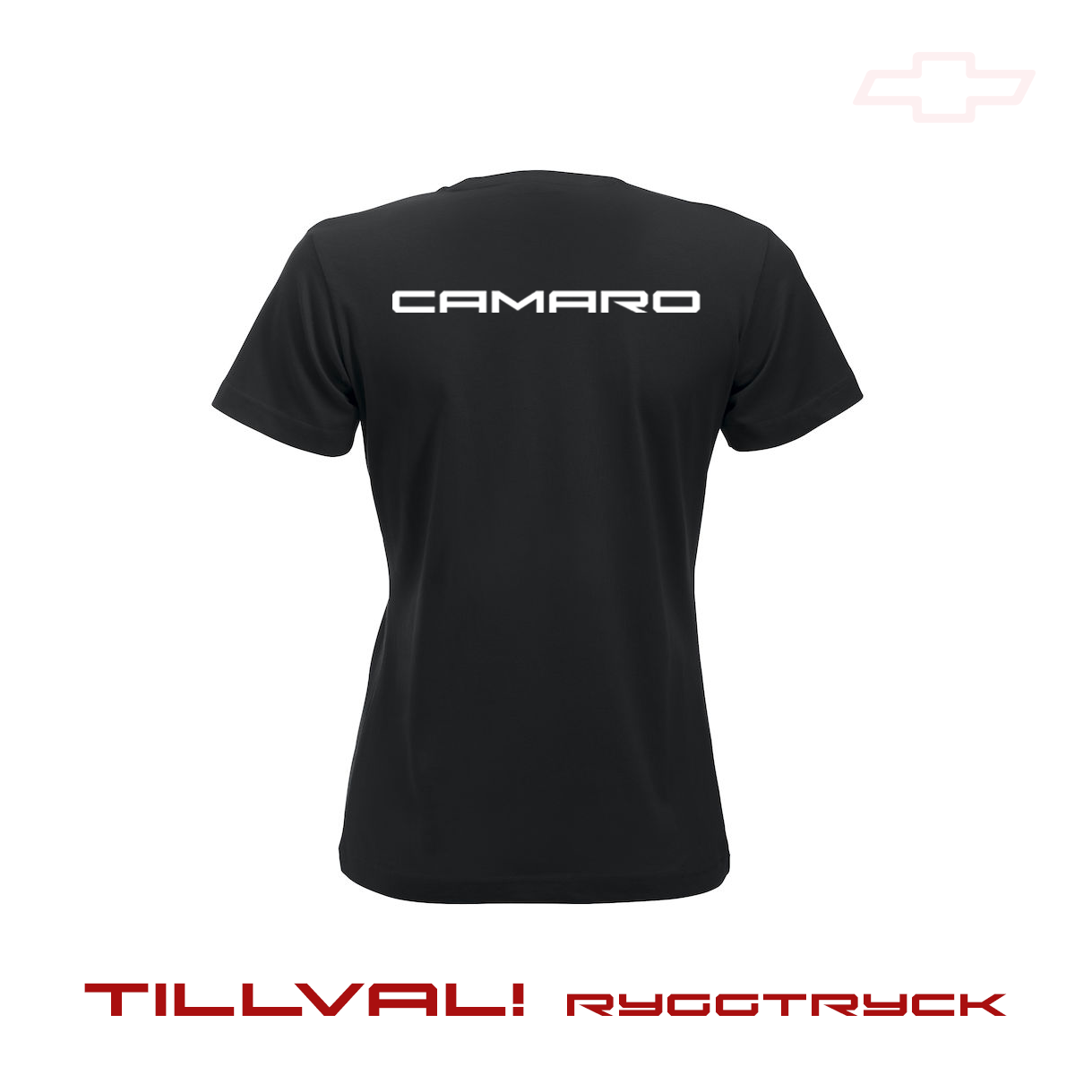 T-Shirt Classic Svart Dam/Herr - 4