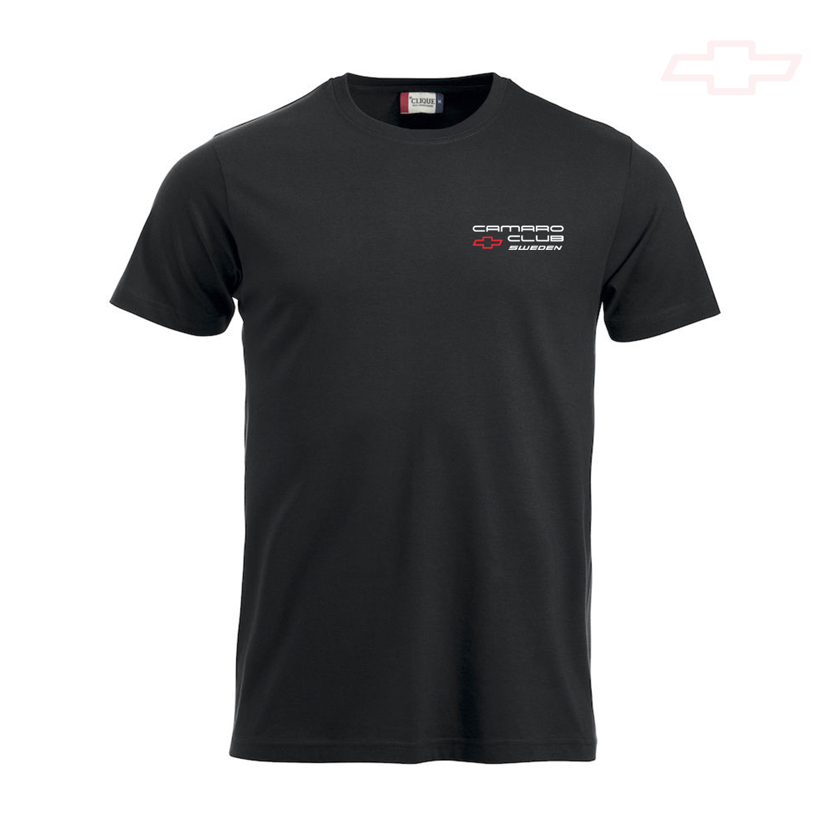 T-Shirt Classic Svart Dam/Herr - 3