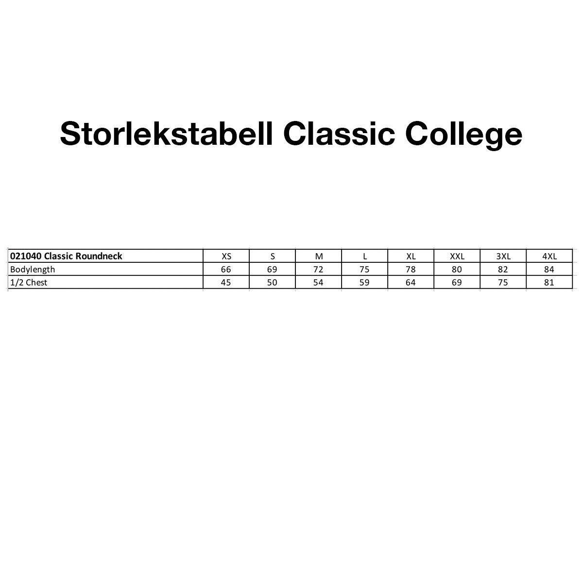 Classic College Svart Unisex - 3
