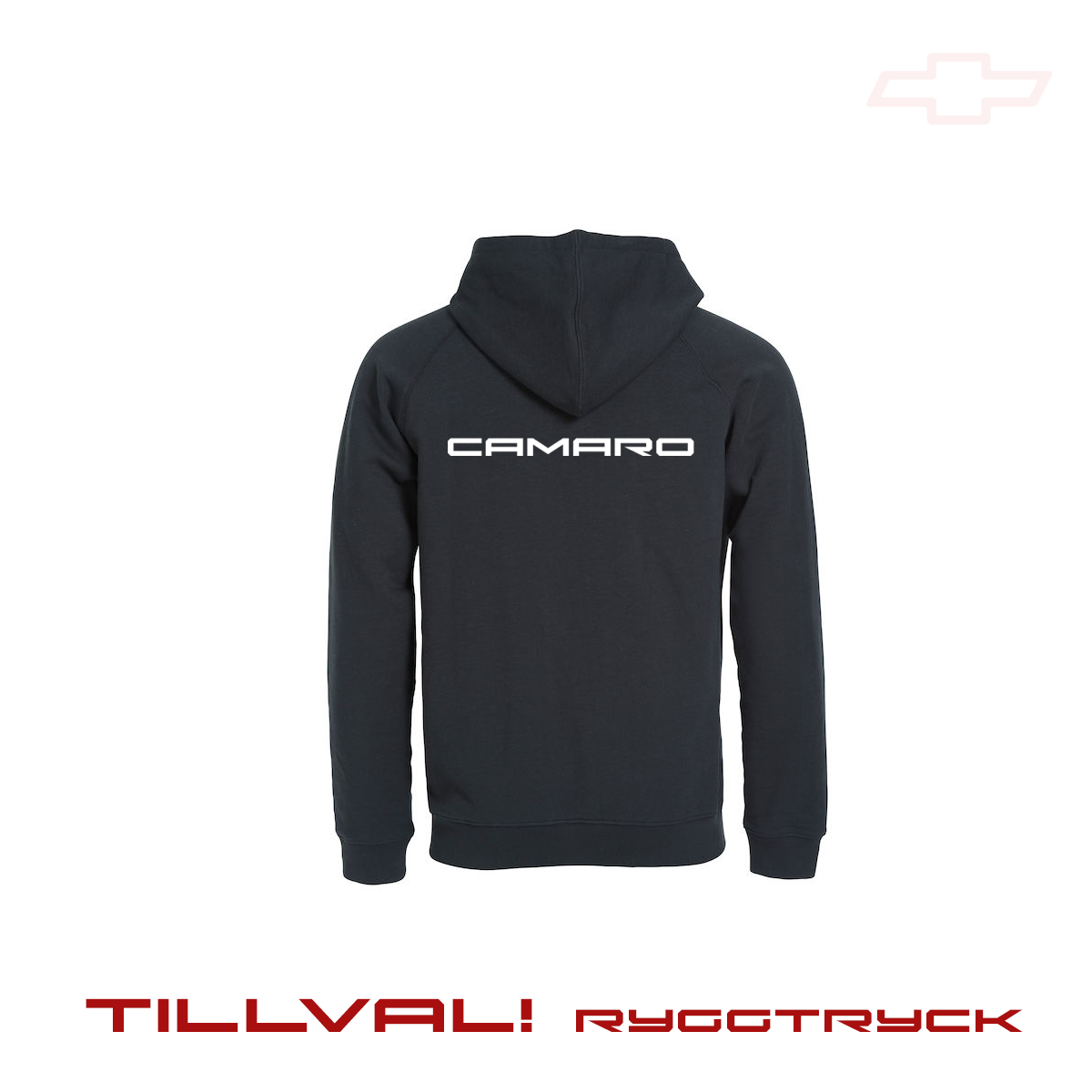 Classic Hoodie Svart Dam/Herr - 3