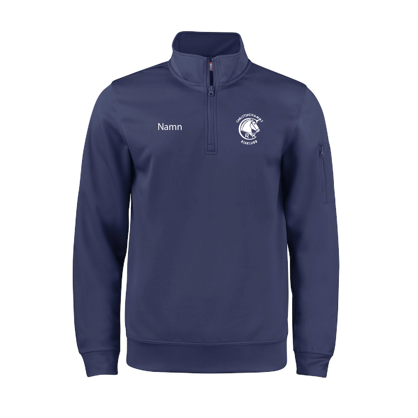 Half Zip med tryck - 2