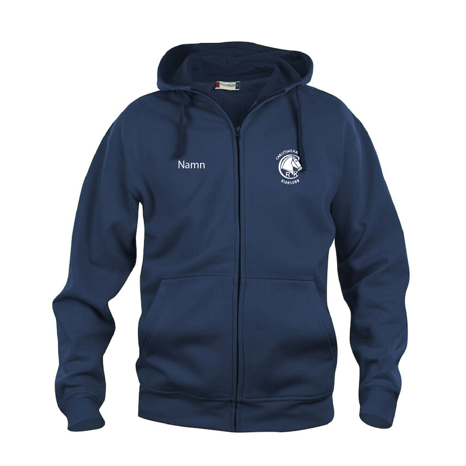 Ziphood med tryck - 2