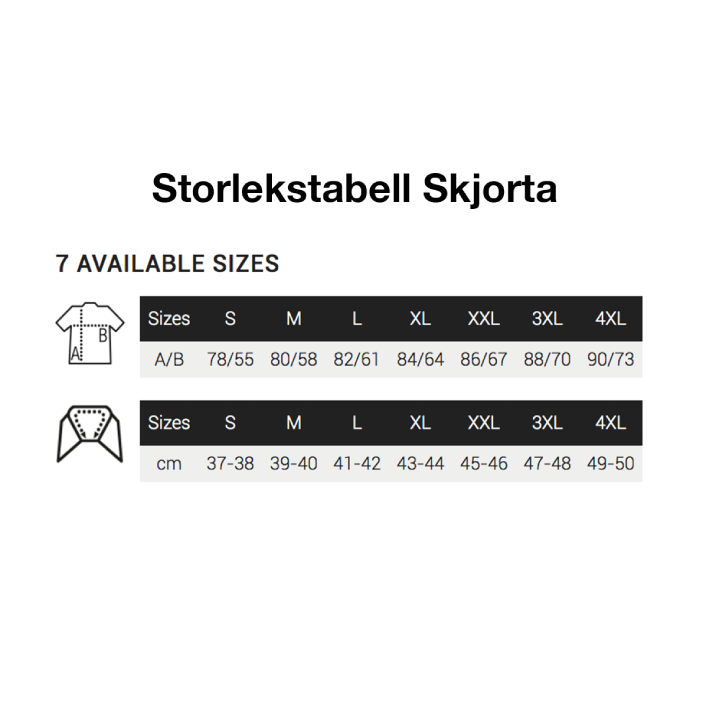 Skjorta Lång Ärm Ljusblå med brodyr - 2