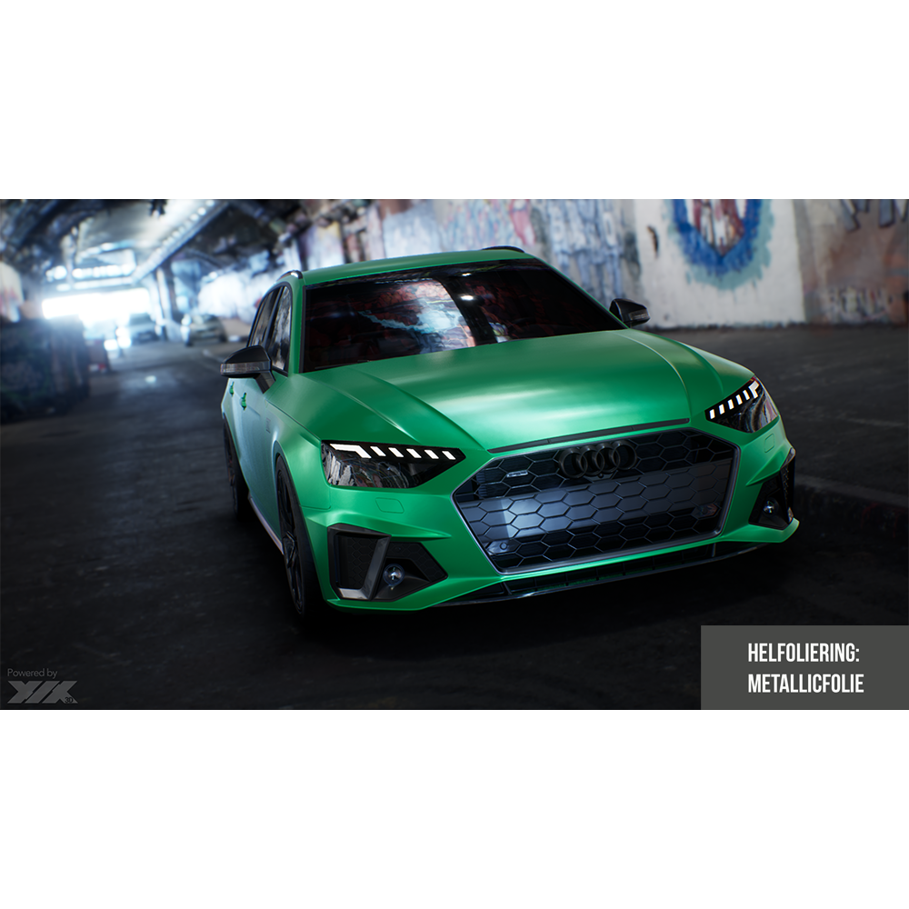 Helfoliering Mellan (tex Audi A4) - 4
