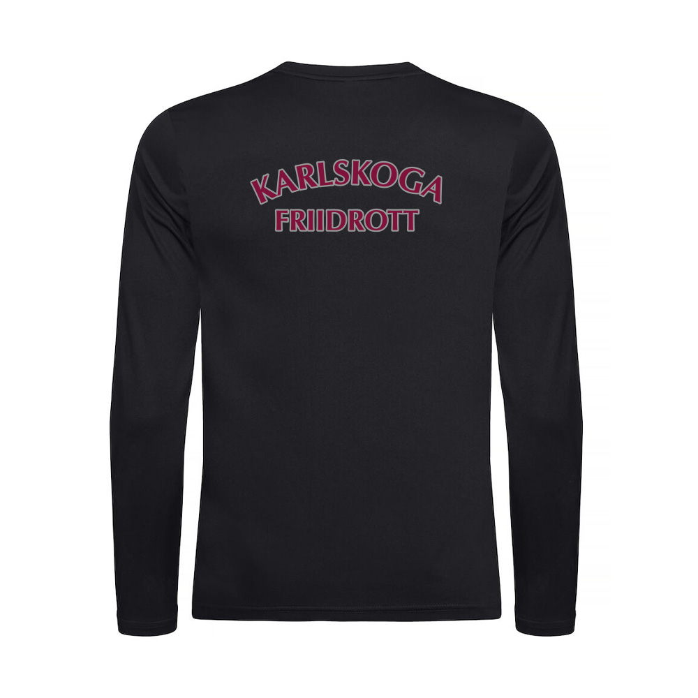 Långärmad funktions T- shirt med tryck - 3