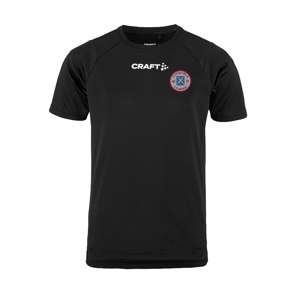 Craft Funktions T- shirt med tryck
