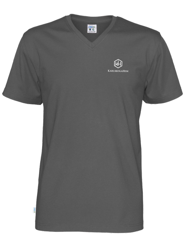 V-ringad T-shirt - Herr - 3