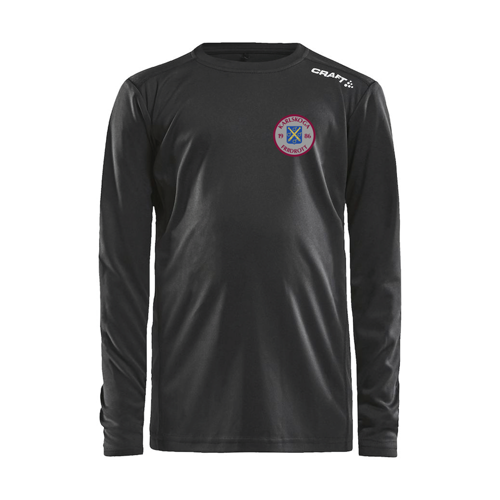 Craft Långärmad Funktions T- shirt med tryck