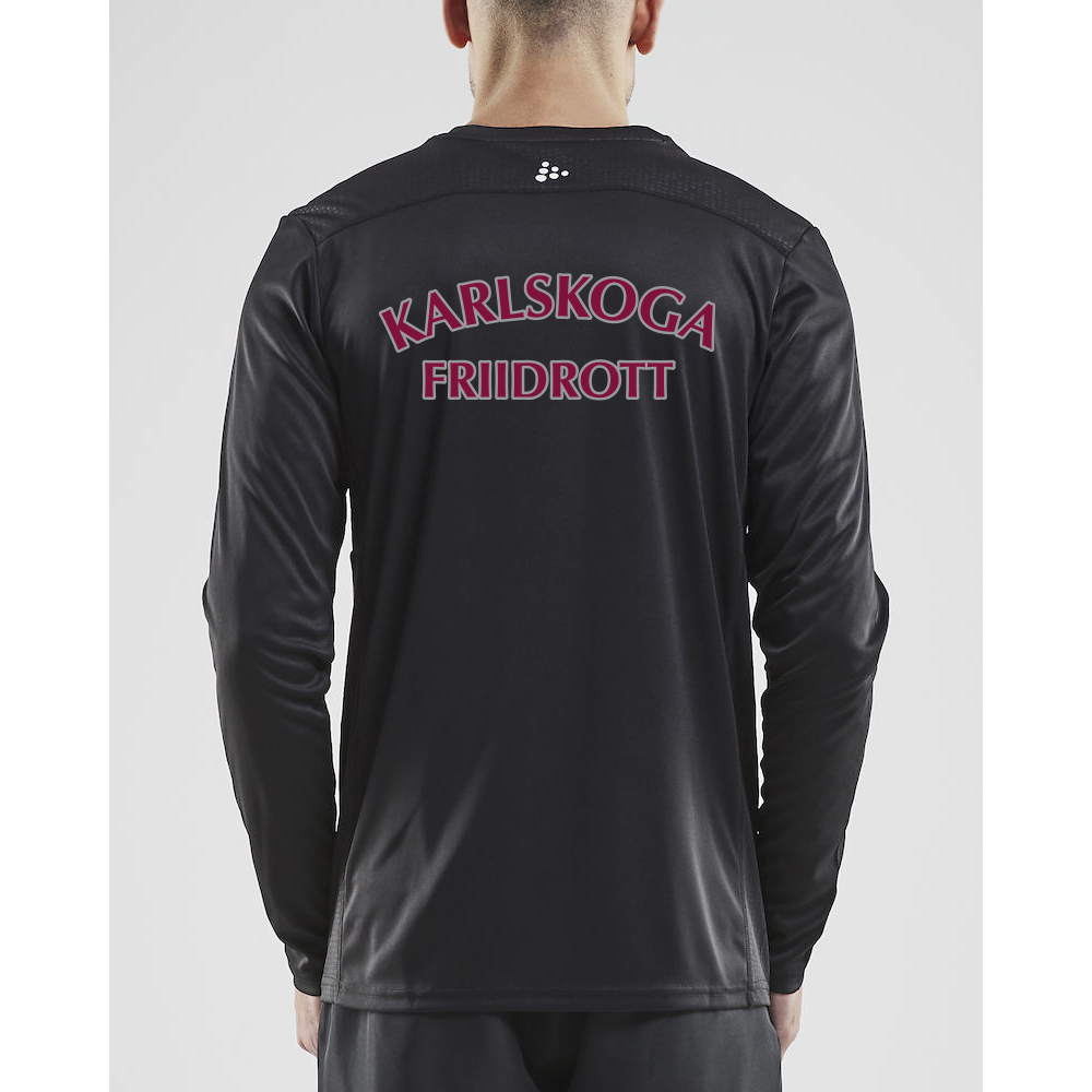 Craft Långärmad Funktions T- shirt med tryck - 3