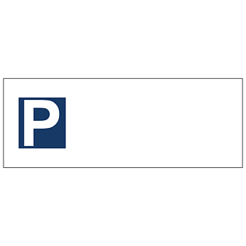 Parkeringsskylt 400x150