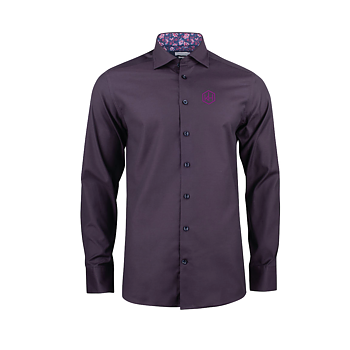 Skjorta Lila Herr Regular/Slim fit