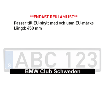 Reklamlist EU-skylt