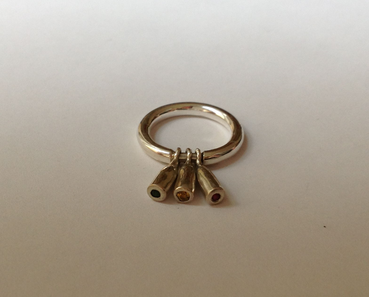 Ring med hänge - 3
