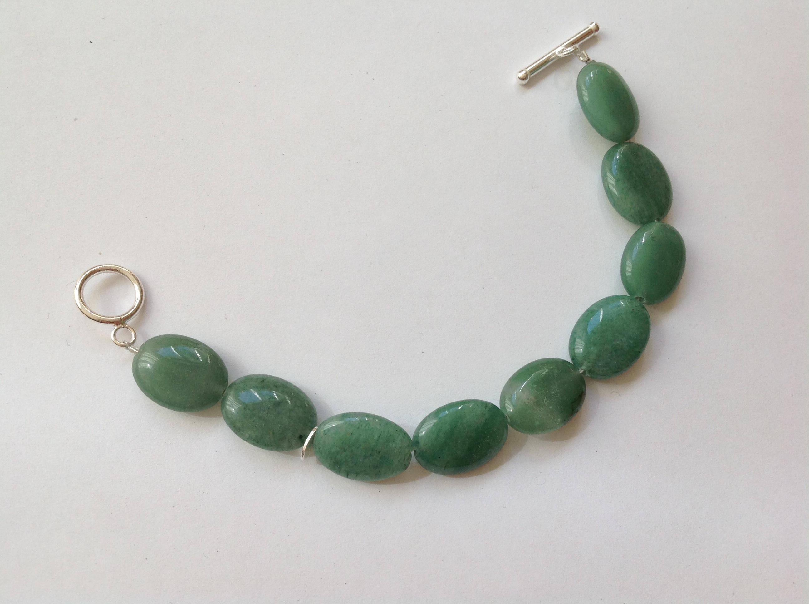 Armband med grön aventurine eller svart matt onyx - 2
