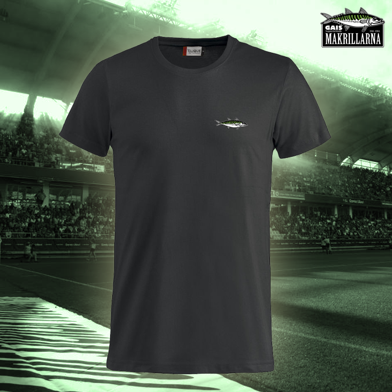 T-shirt, Broderad Makrill