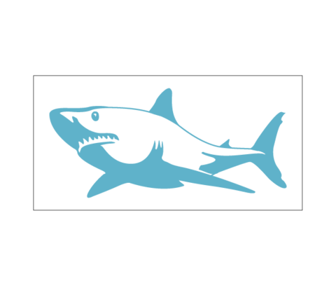 Dekal Hulebäcks  Shark pl