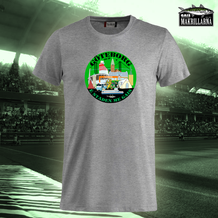 T-shirt, Göteborg é staden me GAIS