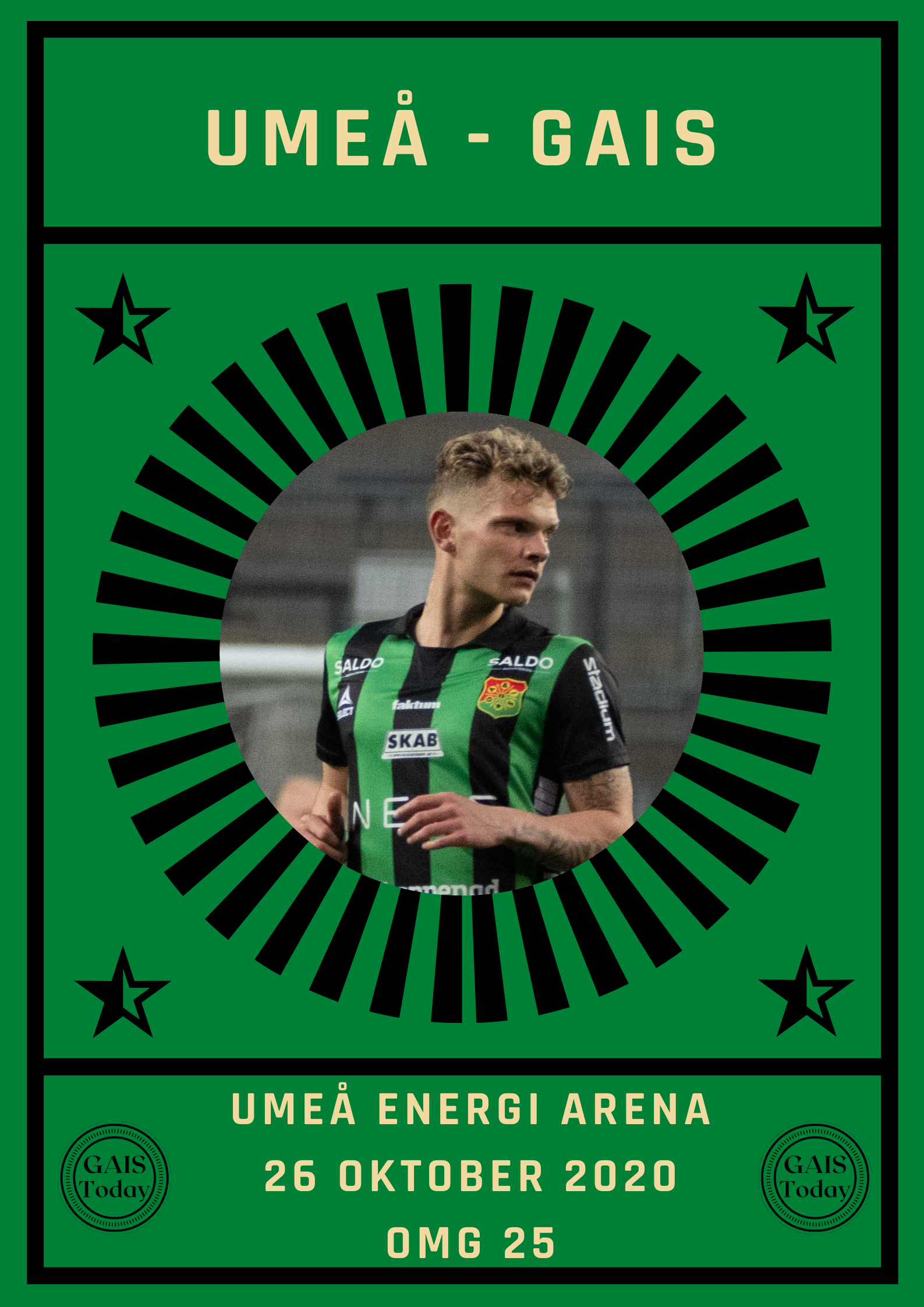 Matchprogram Umeå- GAIS