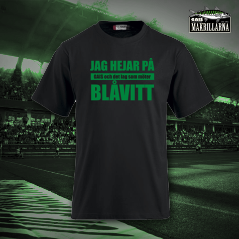 T-shirt, Jag hejar på blåvitt