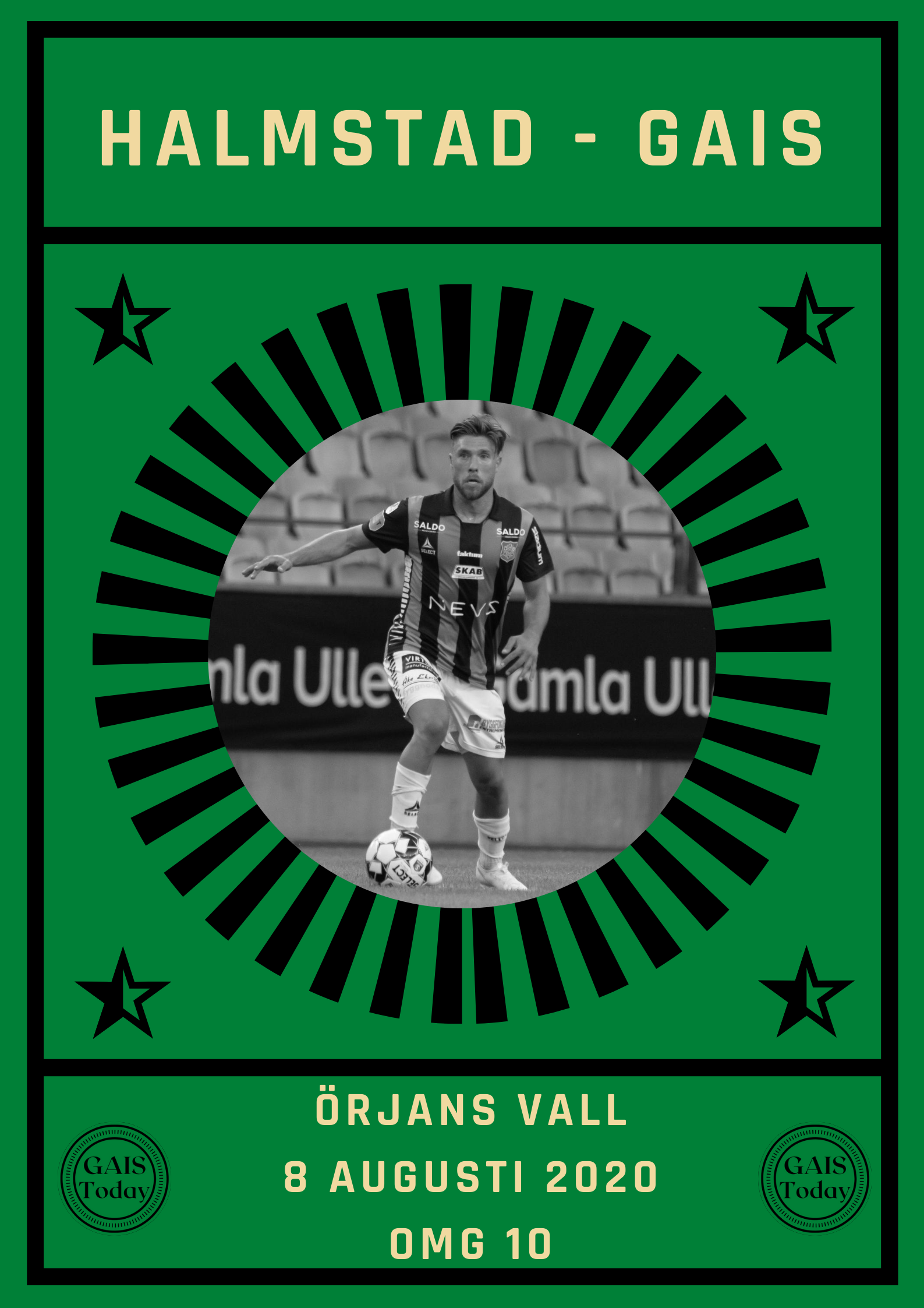 Matchprogram Halmstads BK - GAIS