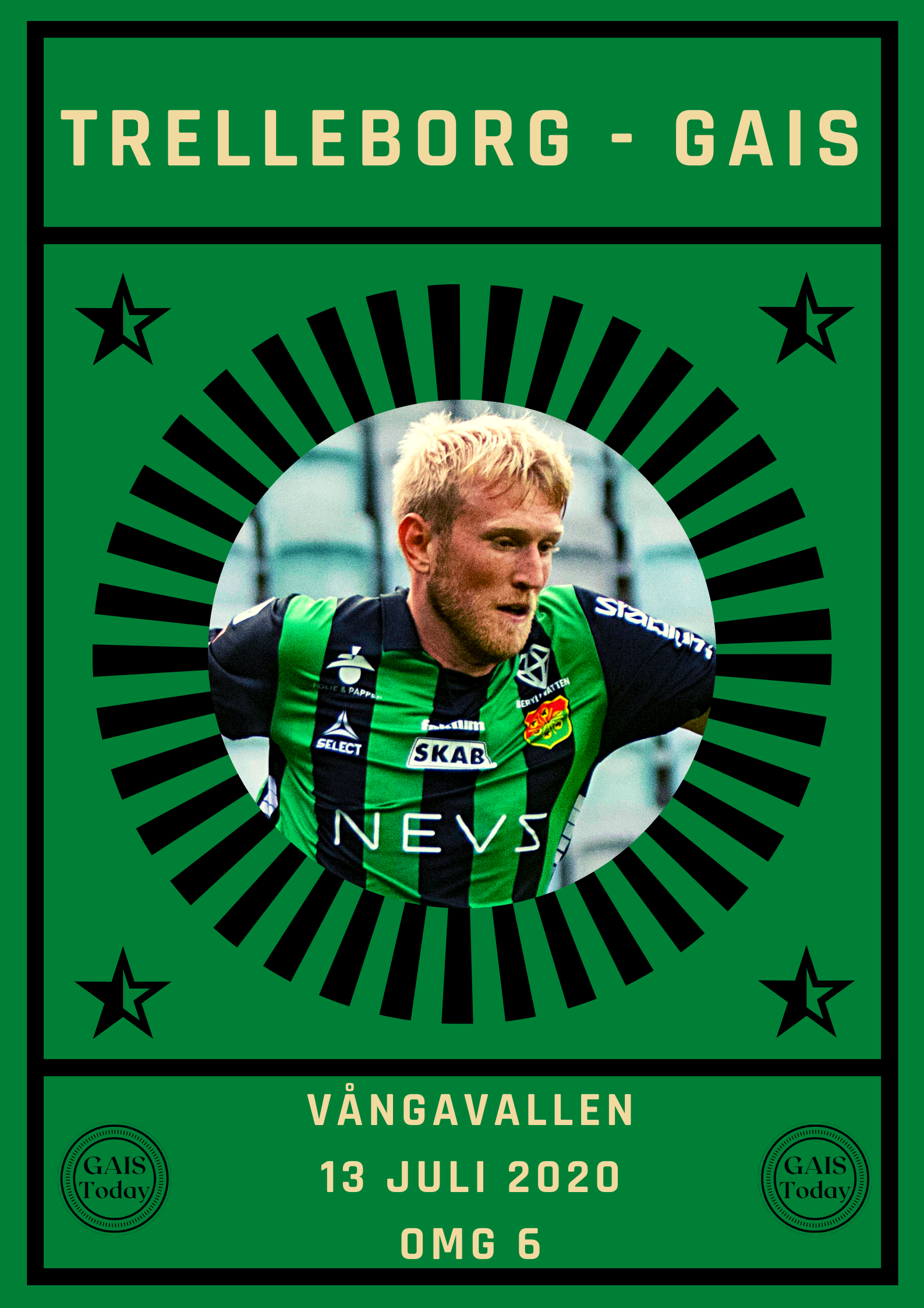 Matchprogram Trelleborg - GAIS
