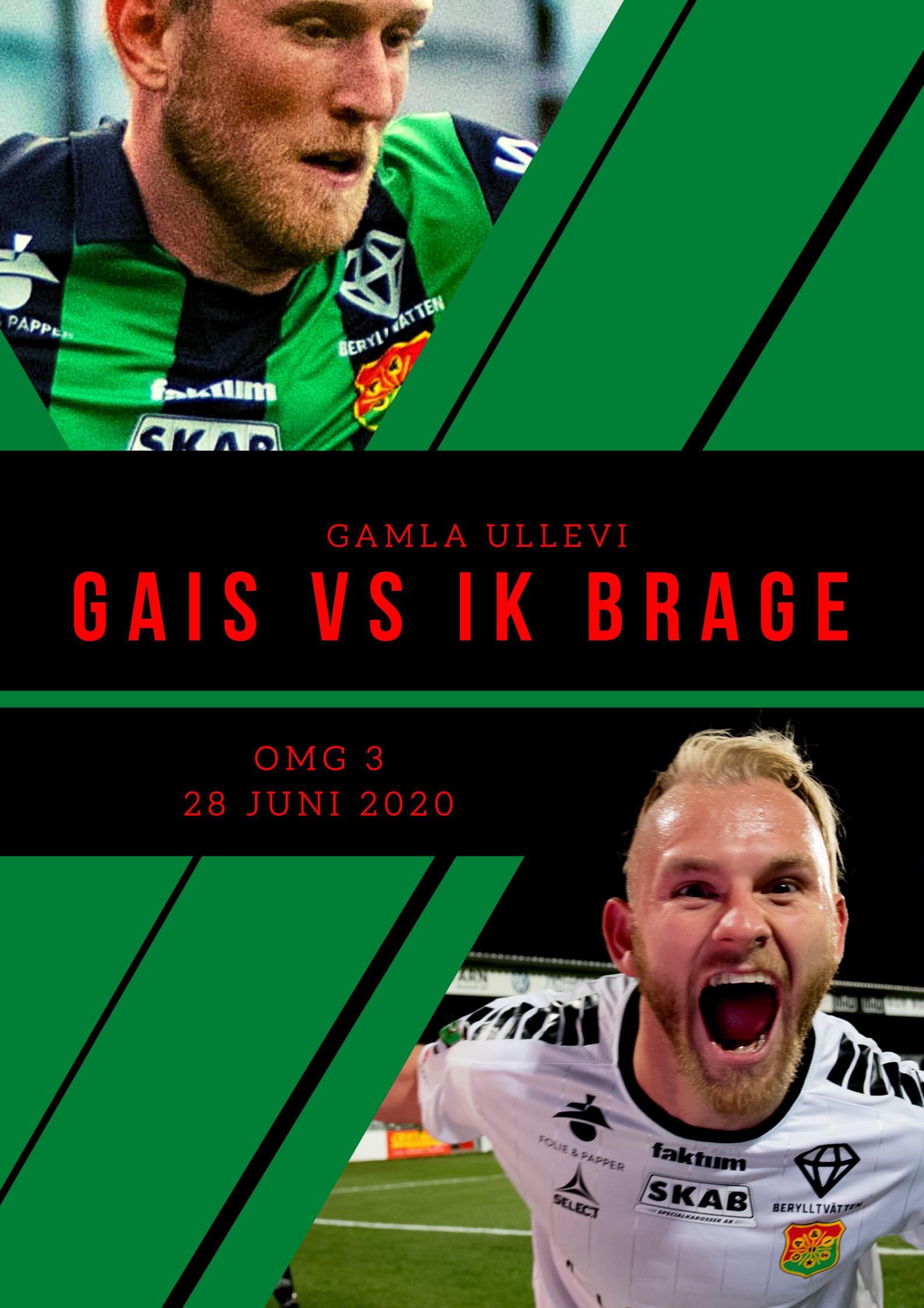 Matchprogram GAIS - Brage
