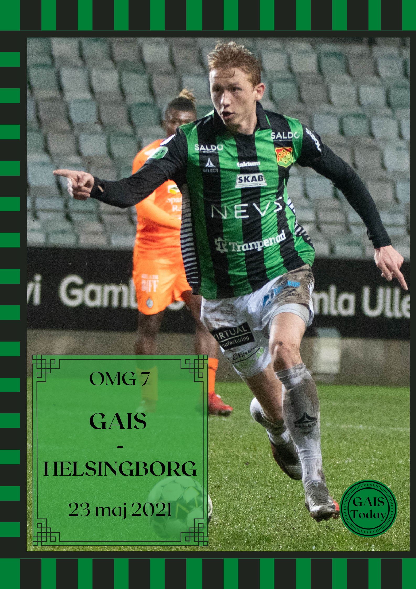 Matchprogram GAIS - Helsingborg