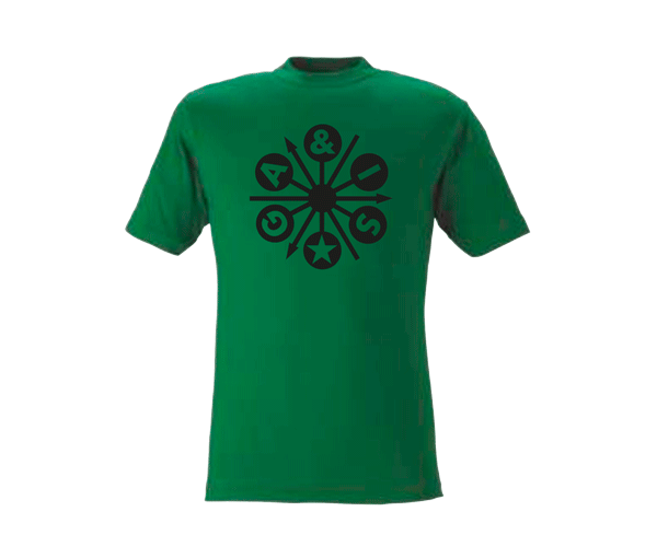 T-shirt, Tyngder och spjut - 4